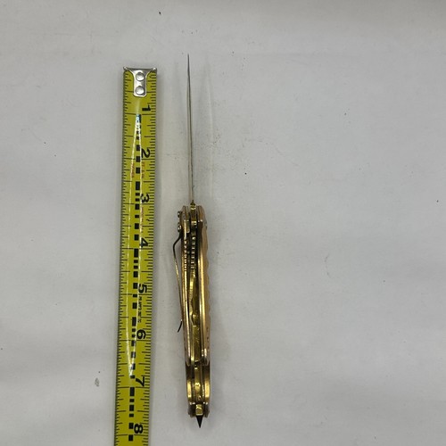 MTECH BALLISTIC Tactical Sporting Knife | Gold Titanium Coated Spring Assisted - Picture 4 of 6