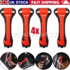 X4 Emergency Car Safety Escape Hammer Seat Belt Cutter Tool Window Glass Breaker