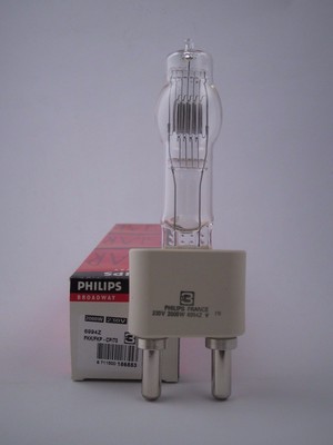LAMPADA ALOGENA 6994Z PHILIPS 2000W 230V G38 CP//73 3200°K FOTO STUDIO 64789
