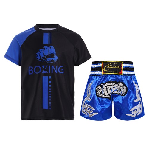 Kids Boys Conjuntos Conjunto deportivo Traje de gimnasio Cuello redondo Ropa deportiva Top - Imagen 7 de 38