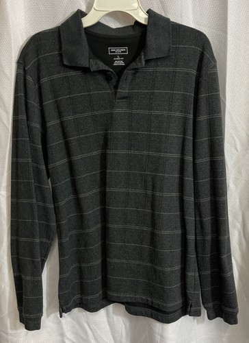 Long Sleeve Polo Shirt Size 