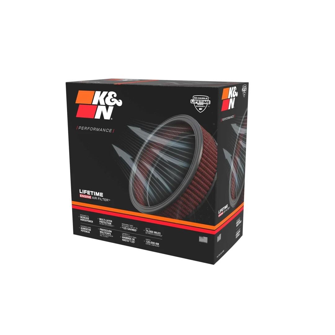 K&N Replacement Lifetime Engine Air Filter Fits 2008-2015 Audi R8 4.2L V8 E-0668