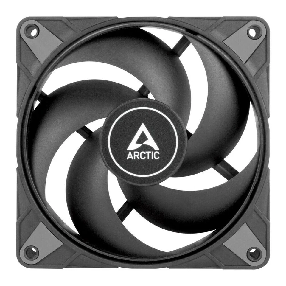 ARCTIC P12 Max 12cm 120mm Black PC PWM Case Fans 200-3300RPM 81CFM 4-Pin x 5 - Image 4 of 4