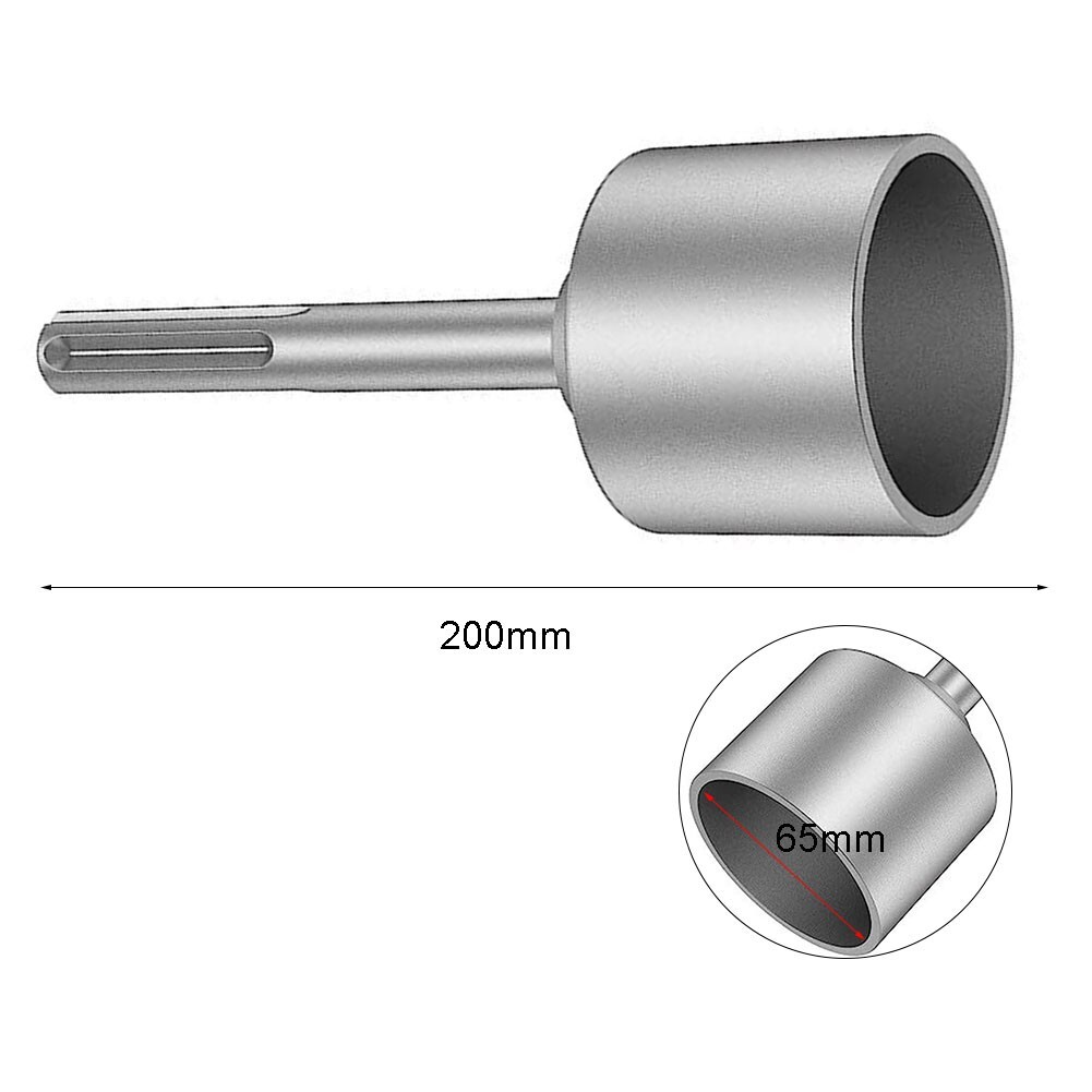 For Rotary Hammer Ground Rod Driver Install Grounding Rods Effortlessly