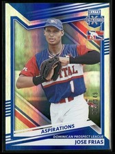Jose Frias 209/349 2022 Panini Elite Extra Edition Aspirations Blue Dominican