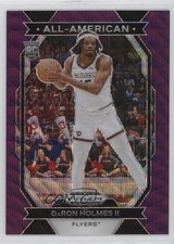 2024 Panini Prizm Draft Picks All-American Purple Wave DaRon Holmes II #12 8d2