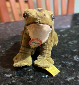 Steiff Froggy Frog Plush Stuffed Animal Small 6-14 in 2005 MPN 281457