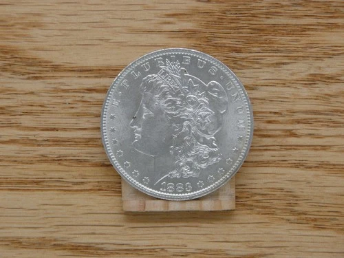 1883-New Orleans-Beautiful EF - $1 Morgan Silver Dollar-Free shipping-#74