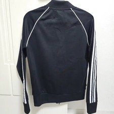 Adidas Black Three Stripes Track Top