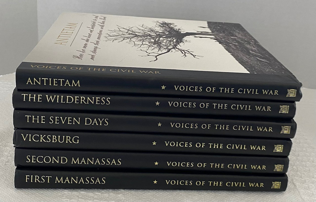 Time Life Books - VOICES OF THE CIVIL WAR - Set of 6 Books - Vicksburg, etc