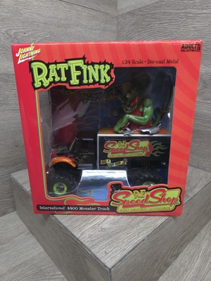 Johnny Lightning Rat Fink 1:24 Monster Truck - Black (JL24009) for
