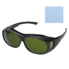 Welding Glasses IR Shade 3 Green CE Certified Protective Glasses Wrap-Around Len
