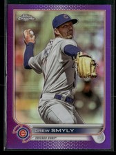 2022 Topps Chrome Update #USC66 Drew Smyly Purple Refractor