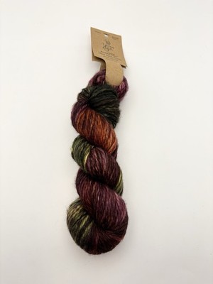 Yarn Bee Authentic Hand-Dyed Chunky 100% SW Merino Bulky 'Prom Corsage' 110yd