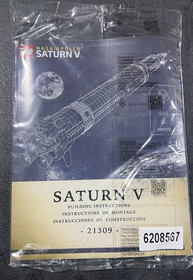 LEGO Ideas: NASA Apollo Saturn V (21309) * No Box * Retired *  1969 pcs *