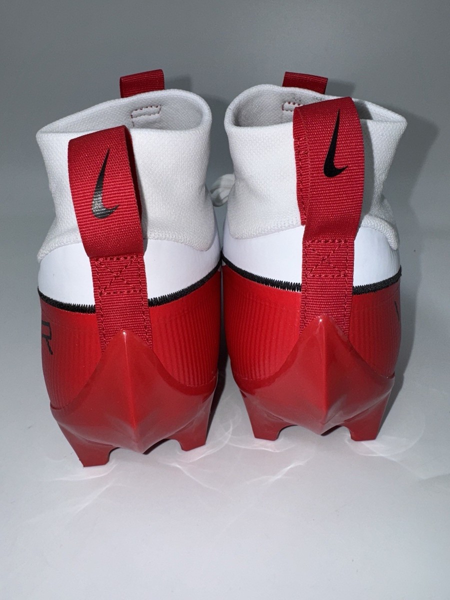 Nike Vapor Edge Pro 360 2 White/Red Football Cleats FN7759  display picture 3