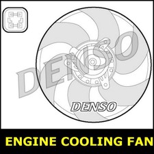 Engine Cooling Fan Fits CITROEN BERLINGO SYNERGIE XANTIA I II 90070RED