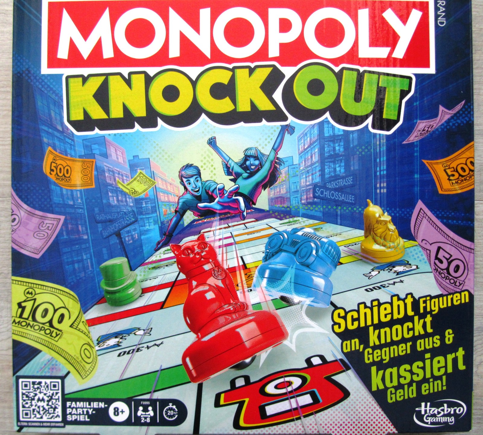 Hasbro Monopoly Knockout Brettspiel Gesellschaftsspiel DE Version NEU OVP - Bild 2