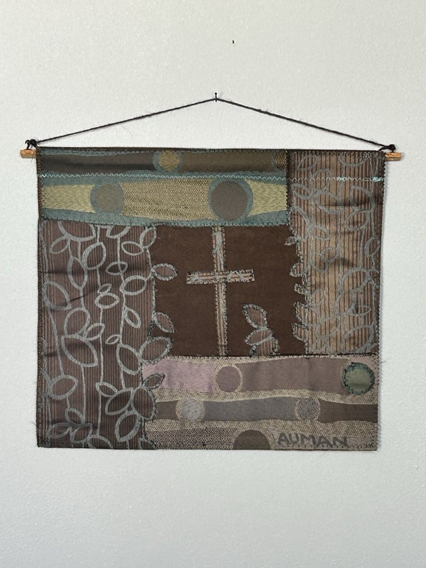 textile wall hanging vintage