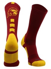 TCK USC Trojans Baseline Crew USA Made - Red/Gold, Medium Medium, Red/Gold