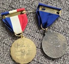 vtg 1980's Marathon Running Race Track Medal Award Medallion Pin Necklace Lot — photo 5