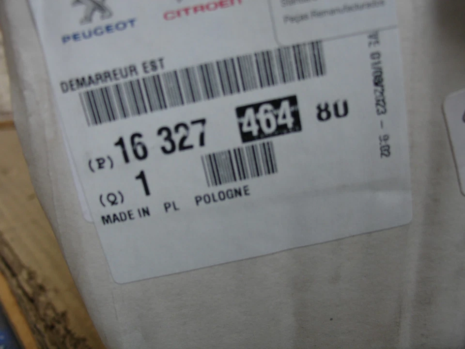 1632746480 Starter Motor For 2019-2025 Vauxhall Corsa - Image 2 of 2