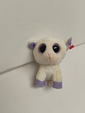 TY Basket Beanie Baby LILY the Lamb 3.5 Inch 12 cm NEW MWMT Easter Plush Stuffed