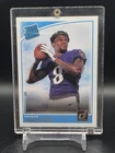 2018 PANINI DONRUSS LAMAR JACKSON #317 RATED ROOKIE RC BALTIMORE RAVENS MVP