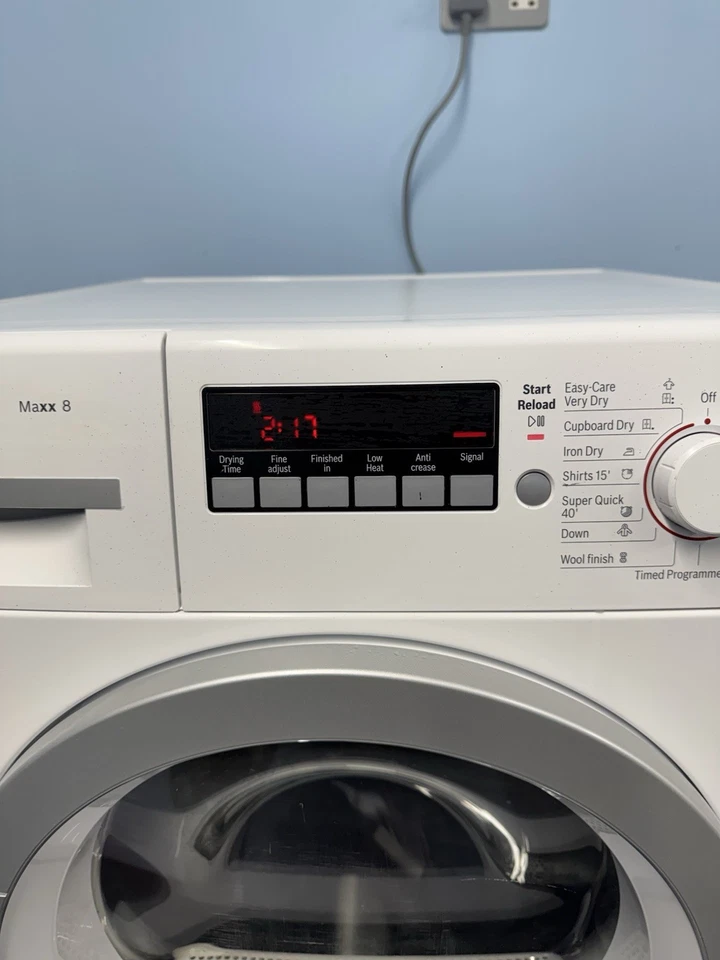 Bosch WTB86300GB 8KG Condenser Dryer - White 4857 - Image 3 of 4