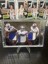 2014 Topps Triple Threads Romo Bryant Smith Relic Trios Patches 1/1 Cowboys