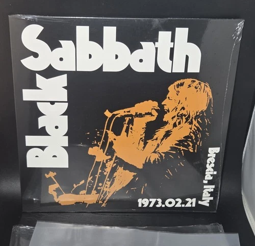 Black Sabbath Italy 2 21 1973 Black Vinyl (We Sold Our Paraniod Bloody Sabotage