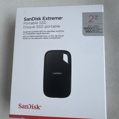 SanDisk Extreme  Portable SSD 2TB USB-C 3.2 iPhone iPad MacBook 100% Original