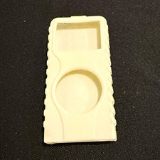 White Silicone Rubber Fitted Case/Skin Cover for iPod Nano MP3 Player Soft Case