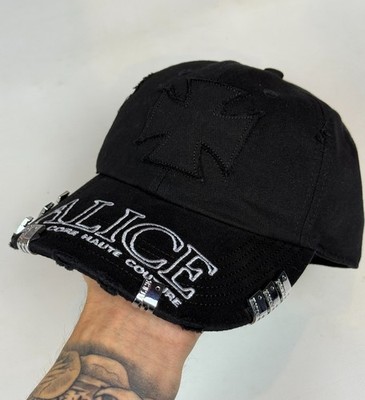 Cap ALICE Hollywood HARDCORE HAUTE COUTURE HAT BLACK vintage
