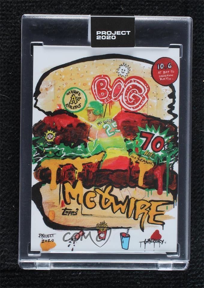 2020 Topps Project 2020 1987 Topps /6977 Mark McGwire Gregory Siff #152 11nq