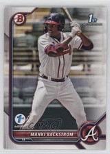2022 Bowman 1st Edition Mahki Backstrom #BPPF-121 0za6