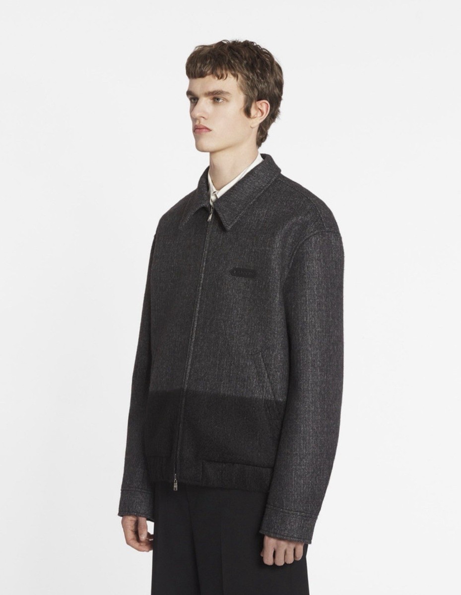 Lanvin Wool-Blend Bomber Jacket size 48/us size M Retail $3290 | eBay