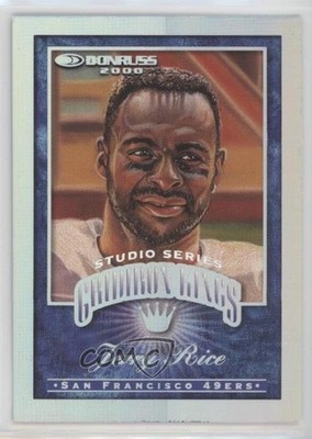 2000 Donruss Gridiron Kings Studio Series 186/250 Jerry Rice #GK-8 HOF 0nr3