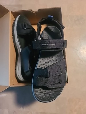 Skechers Prewitt Rio Vegan Mens‎ Walking Sandals Black 205478/BLK Size 12 image;width=auto,format=auto/  main image 3
