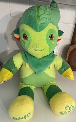 18'' Build A Bear Magic Quest MagiQuest Foli Great Wolf Lodge Stuffed Plush RARE