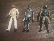 Star Wars 2-1B Medical Droid  Figure and his bros admiral ackbar and boba fett