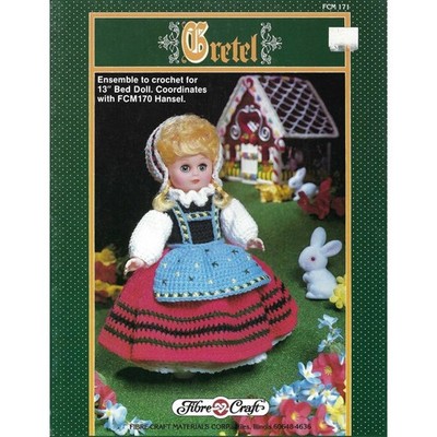 Gretel Crochet Doll Pattern/Fibre Craft #FCM171