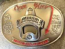 Bottoms Up Bottle Opener Belt Buckle Bottle Opener