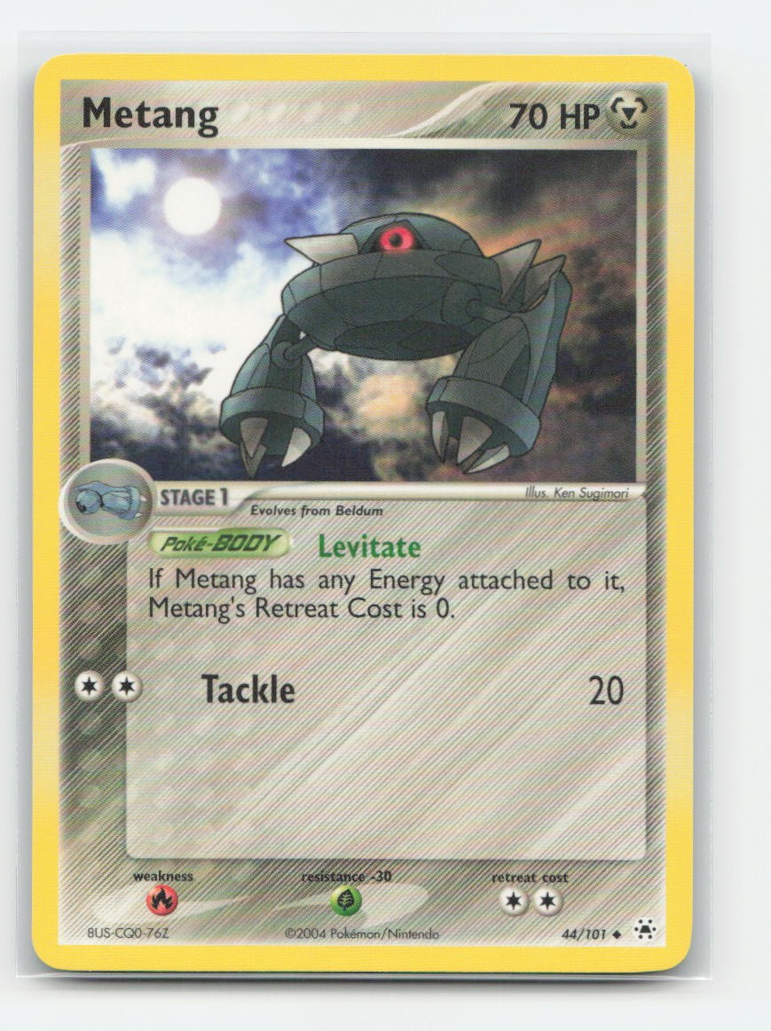 Metang 44/101 - UC Hidden Legends Pokemon NM