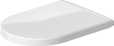 Duravit 006332 White Starck 3 Elongated Closed-Front Toilet Seat