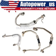 4x Línea de manguera de refrigerante turbo cargador para BMW 335i xDrive 335is 335xi Z4 sDrive35i