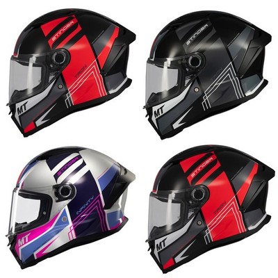 MT Stinger 2 Tron Motorradhelm Integralhelm ECE 22.06 Straßenzulassung