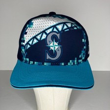 Kids Club Seattle Mariners Hat Baseball Cap Adjustable Blue