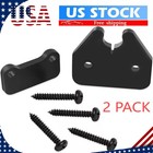 2-Pack Black Sun Visor Repair Kit Dodge RAM 1500 Trucks 2019-2024