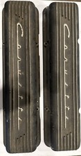 Original Gm Lester 3767493 Corvette 7-fin Aluminum Valve Covers 1962-1965 327